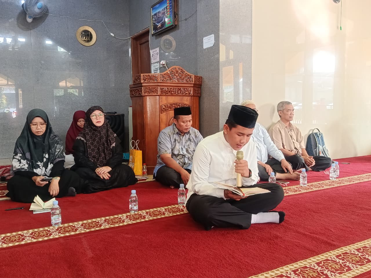 Pembacaan ayat suci Al-Quran oleh M. Hady Harwanto