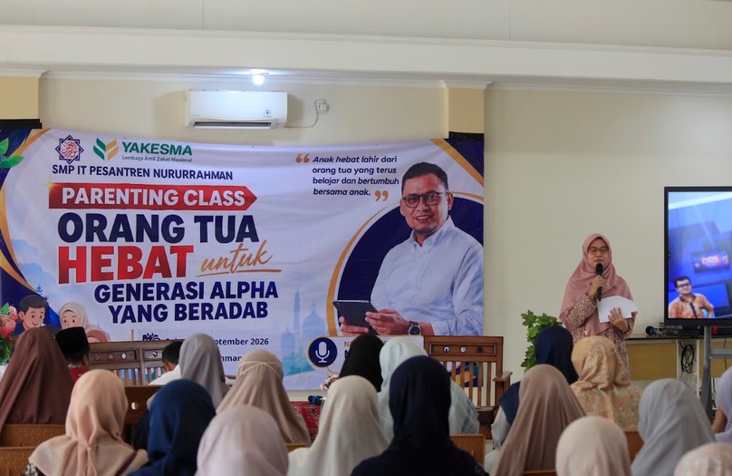 Parenting Class SMP IT Pesantren Nururrahman : “Generasi Alpha Semakin Kompleks, Orang Tua Dituntut Semakin Adaptif”
